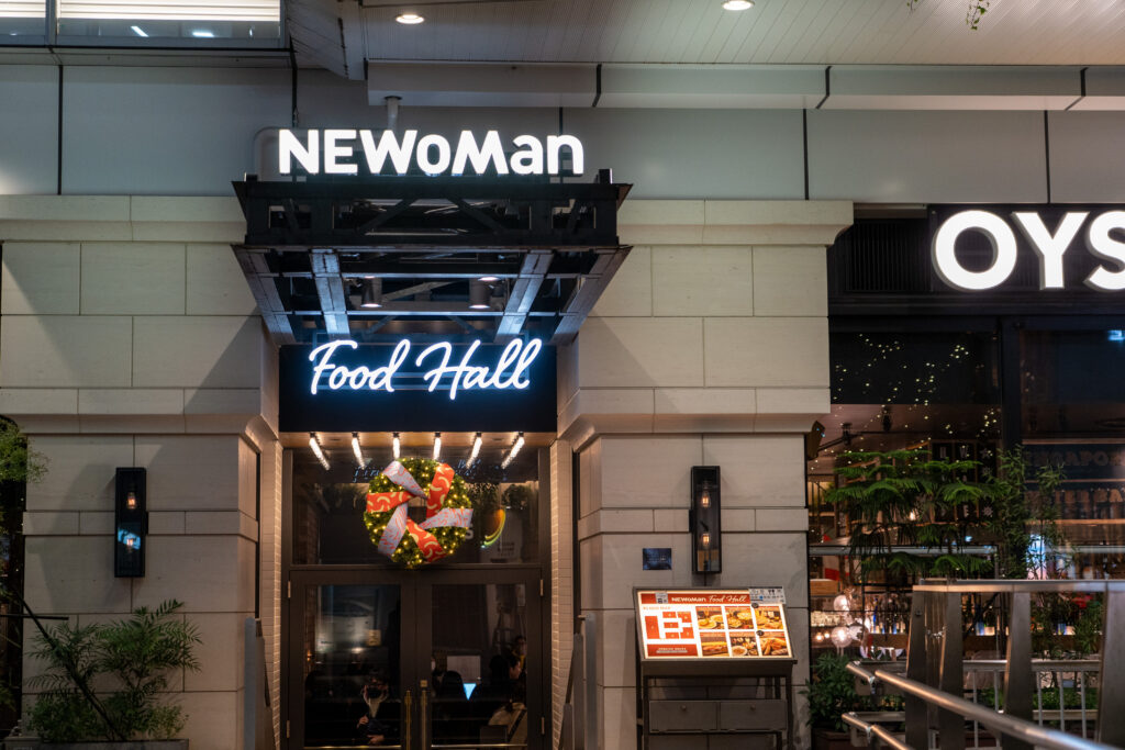 Food hall in NEWoMan